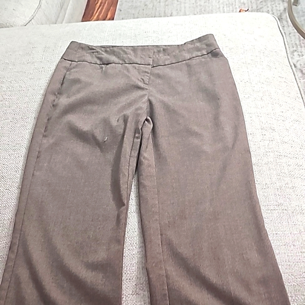 LOFT Original Trousers Modern Fit Wide leg Brown Size 0